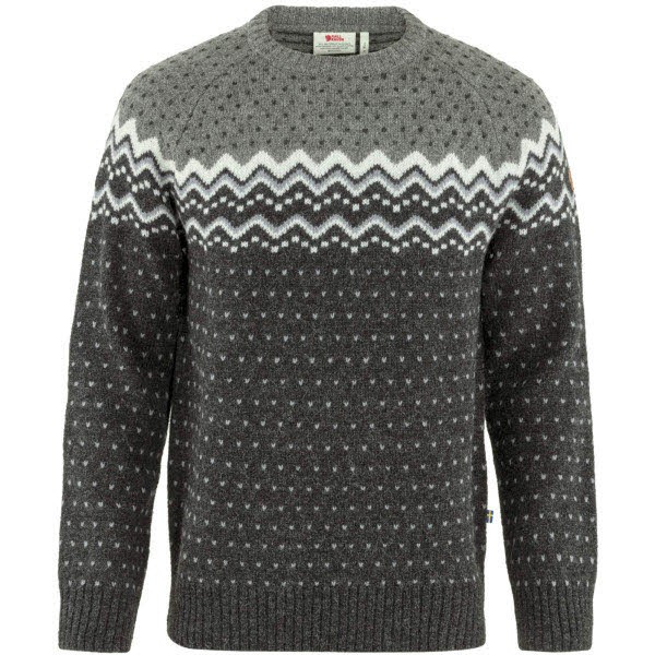 Fjäll Raven Fjaellraven Övik Knit Sweater M Dark Grey-Grey