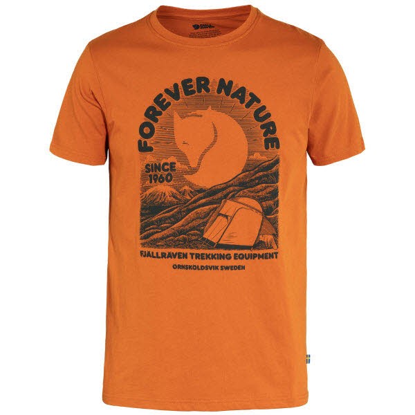 Fjäll Raven Fjaellraven Fjällräven Equipment T-shirt M Sunset Orange