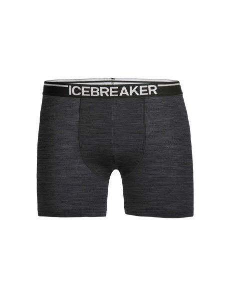 Icebreaker Mens Anatomica Boxers Jet HTHR